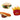 3pc Oversized Hotdog Hamburger and Fries Hat Set Food Vendor Costume Accessory