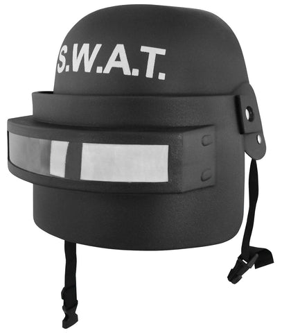 Child Police SWAT Team Helmet Folding Face Mask Combat Tactical Costume