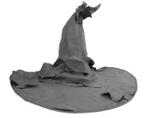 Nicky Bigs Novelties Adult Tattered Scarecrow Witch Hat Distressed Wizard Costume Hat Sorcerer Costume Accessories One Size