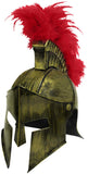 Medieval Knight Greek Spartan Helmet And Spear Prop Roman Gladiator Costume Warrior Accessories