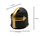 Nicky Bigs Novelties Medieval Templar Knight Helmet Costume Headwear