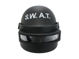 Adult  Police SWAT Team Helmet Folding Face Mask Combat Tactical Costume