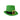 Deluxe Velveteen St. Patrick's Day Leprechaun Top Hat With Buckle Adult Costume