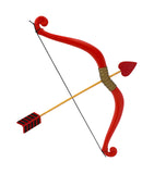 Unisex Adult Mini Cupids Bow and Arrow Set Valentine's Costume Accessory Prop