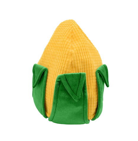 Adult Corn Cob Hat Funny Food Truck Halloween Harvest Farmer Costume Accessory