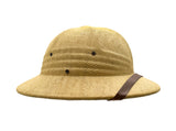 Nicky Bigs Novelties Deluxe Pith Helmet Safari Hat, Khaki, Adjustable