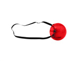 Flashing Blinking Light Up Reindeer Clown Nose Adult Costume Accessory