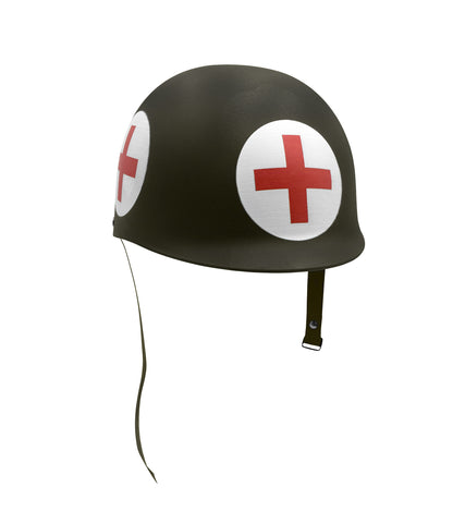 Unisex Adult Cosplay Medic Helmet Hat Halloween Prop Costume Accessory