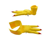 Adult Chicken Bird Claws Hands or Feet Foot Yellow Shoe Top Covers Costume Accessory