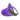 Retro Tennis Beach Plastic Sun Visors Hats, (Pack of 50), Purple, One Size
