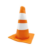 Adult Orange Traffic Cone Hat - Road Construction Cones Hat - Funny Unisex Halloween Costume Accessory Headwear