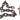 Nicky Bigs Novelties Jumbo 72 Inch Fake Rusty Chain 6 ft Hollow Plastic Linkable Prop Every Other Link Detachable Brown with Silver Brush Marks 4.5″ x 3" Chains Links