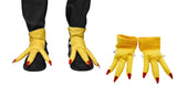 Adult Chicken Bird Claws Hands or Feet Foot Yellow Shoe Top Covers Costume Accessory