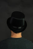 Adult Satin Top Hat Magician Gentleman Roaring 20s Tuxedo Formal Costume Top Hat