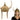 Adult Nordic Viking Helmet with Horns Braids Barbarian Warrior Costume Accessory Gold
