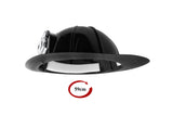 Nicky Bigs Novelties Deluxe Adult Fireman Costume Helmet Novelty Fireman Thick Plastic Helmets Firefighter Hats Accessories