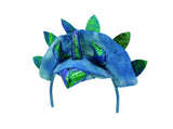 Adult Triceratops Dragon 3 Horn Dinosaur Headband Tail Costume Accessory Set