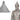 Nicky Bigs Novelties Tin Funnel Hat Halloween Costume Accessory Thick Silver Plastic Funnel Helmet