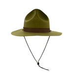 Adult Sergeant Campaign Park Ranger Hat Mountie Trooper Patrol Costume Accessory