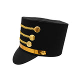 Nicky Bigs Novelties Adult Toy Soldier Hat Majorette Marching Band Major Dress Ringmaster Nutcracker Cosplay Costume