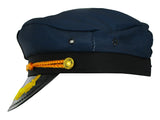 Adult Captain's Yacht Sailors Hat - Boating Snapback Adjustable Sea Admiral Cap Navy Costume Accessory