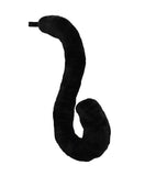 Oversized Long Black Kitty Cat Mouse Tail Bendable Cosplay Costume Accessory