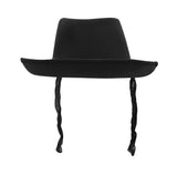 Cosplay Black Spanish Hat Religious Payes Rabbi Halloween Costume Accessory Prop