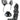 Big Bad Wolf Ears Tail Mini Nose Mask Werewolf Animal Wolfman Costume Kit Set
