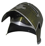 Nicky Bigs Novelties Adult Medieval Knight Helmet Costume - Templar Crusader Headwear Accessory With Folding Face Mask