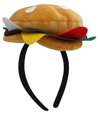 Nicky Bigs Novelties Unisex Adult Mini Taco Headband Costume Accessory, Multi-Color, One Size