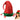 Nicky Bigs Novelties LED Light Up Elf Hat for Adults Ugly Sweater Christmas Hats Red Green Holiday Santas Helper Costume Accessory with Flashing Pom Poms Festive Felt Christmas Cap One Size Fits Most