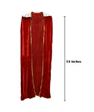 Unisex Adult Royal King Queen Velveteen Robe Crown Scepter Staff Costume Accessory Set