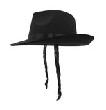 Cosplay Black Spanish Hat Religious Payes Rabbi Halloween Costume Accessory Prop