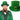 Unisex Adult Saint Patrick's Day Irish Leprechaun Green Top Hat with Buckle