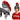 Unisex-Adult Rutgers University Scarlet Knight Helmet Fan Novelty Sports Apparel