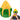Adult Corn Cob Hat Funny Food Truck Halloween Harvest Farmer Costume Accessory