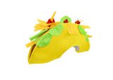 Adult Fiesta Yellow Taco Party Hat Novelty Food Prop Halloween Costume Accessory