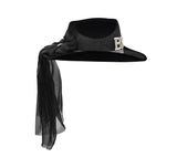 Nicky Bigs Novelties Western Bride to Be Cowgirl Hat With Veil - Bachelorette Party Supplies, One Size