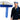 Nicky Bigs Novelties Costume Accessory Retro Sailor Cap Beret, Blue White, One Size