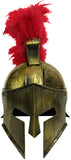 Medieval Knight Greek Spartan Helmet Costume Gold Gladiator Warrior Roman Helmets With Folding Face Mask