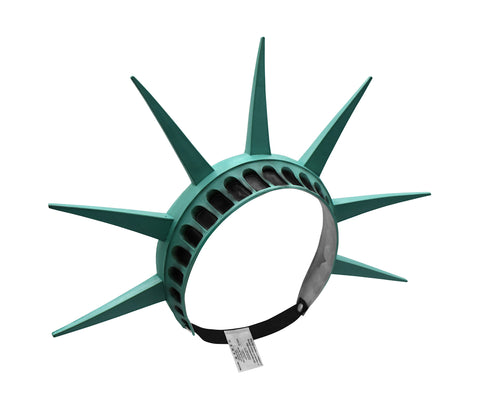 Womens Deluxe Lady Liberty Tiara Hat USA Halloween Cosplay Costume Accessory