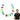 LED Light-up Happy Birthday Necklace Flashing Letters Glow Party Accessory