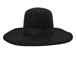 Nicky Bigs Novelties Deluxe Adult Black Wide Brim Spanish Hat Amish Mexican Gaucho Plague Doctor Padre Priest Hats Costume