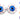 Fake Light Up Moving Wobbly Blue Eyeball Gravity Eyes Set Halloween Cosplay Prop