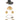 Adult Gray Scarecrow Felt Hat Faux Straw Kit Halloween Costume Accessory Set