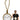 Jumbo Clock Necklace Prop 10″ Oversized Clock Chain Halloween Costume Accessory