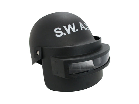 Adult  Police SWAT Team Helmet Folding Face Mask Combat Tactical Costume