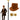 Felt Top Hat Cane and Matching Bowtie Halloween Cosplay Costume Accessory Set