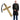 Large Plastic Gold Monk Cross Priest Nun Crucifix Cross Costume Accessories
