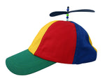 Propeller Beanie Hat and Train Whistle Costume Accessory Set, Multi, One Size